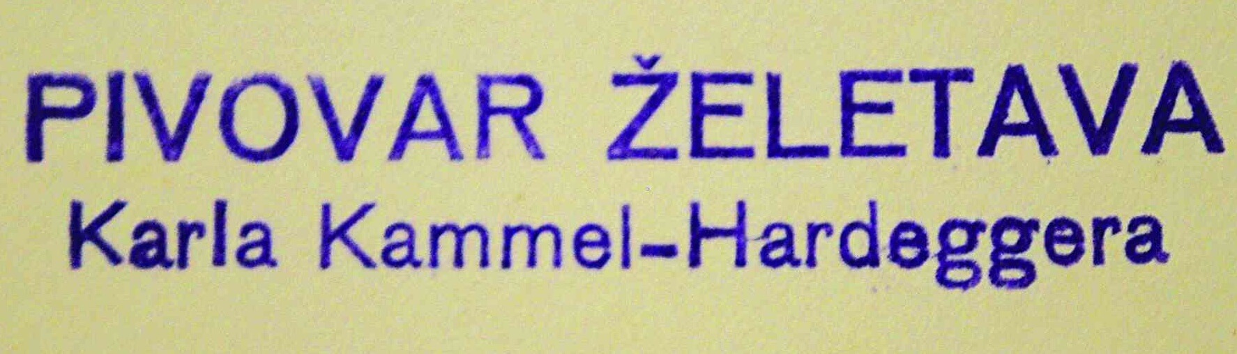 PIVOVAR Karla Kammel-Herdeggera PIVOVAR Karla Kammel-Herdeggera